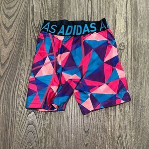 Adidas Girls Destiny Padded Softball Sliding Aeroready Shorts Multicolor Size S